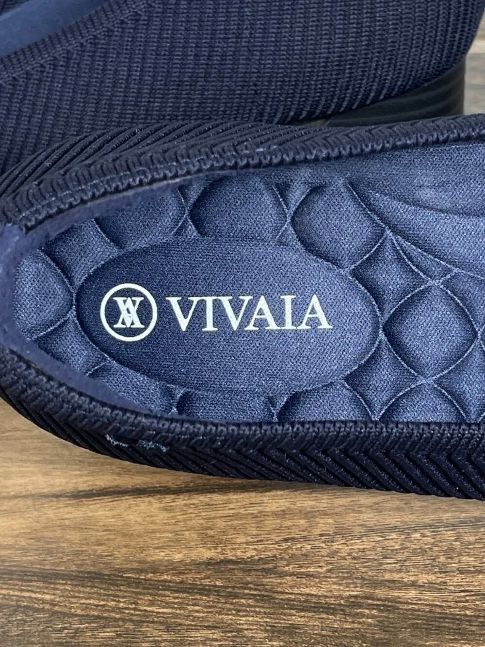 Vivaia Melody Pro Shoes Womens Size EU 40 Blue Square Toe Slip On Pumps Heels